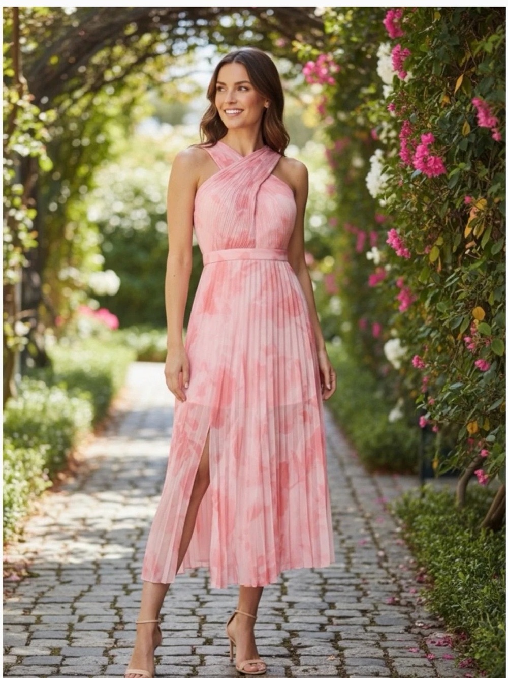 NWOT Ted Baker Mirelia Midi Dress